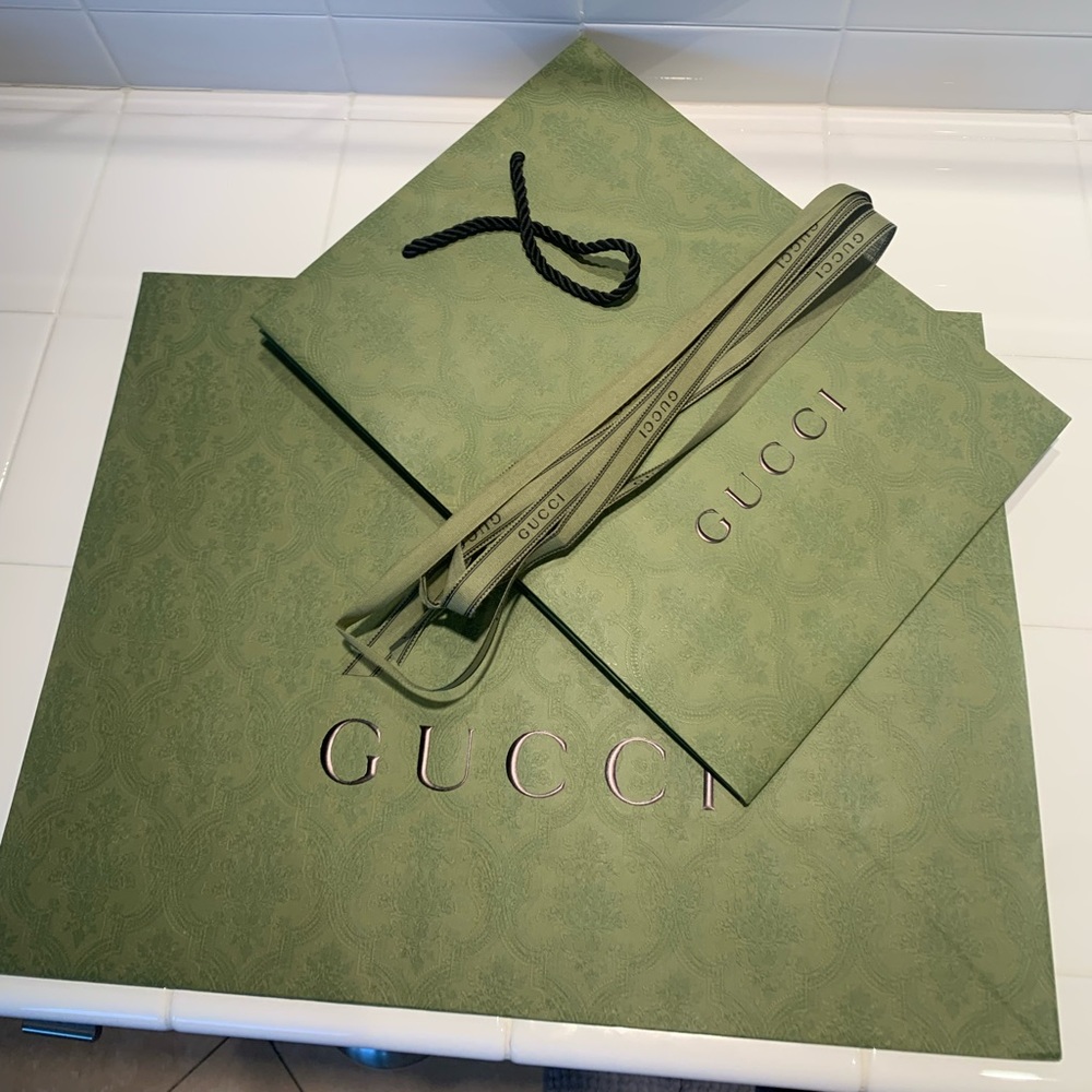 Gucci bags and ribbon New color